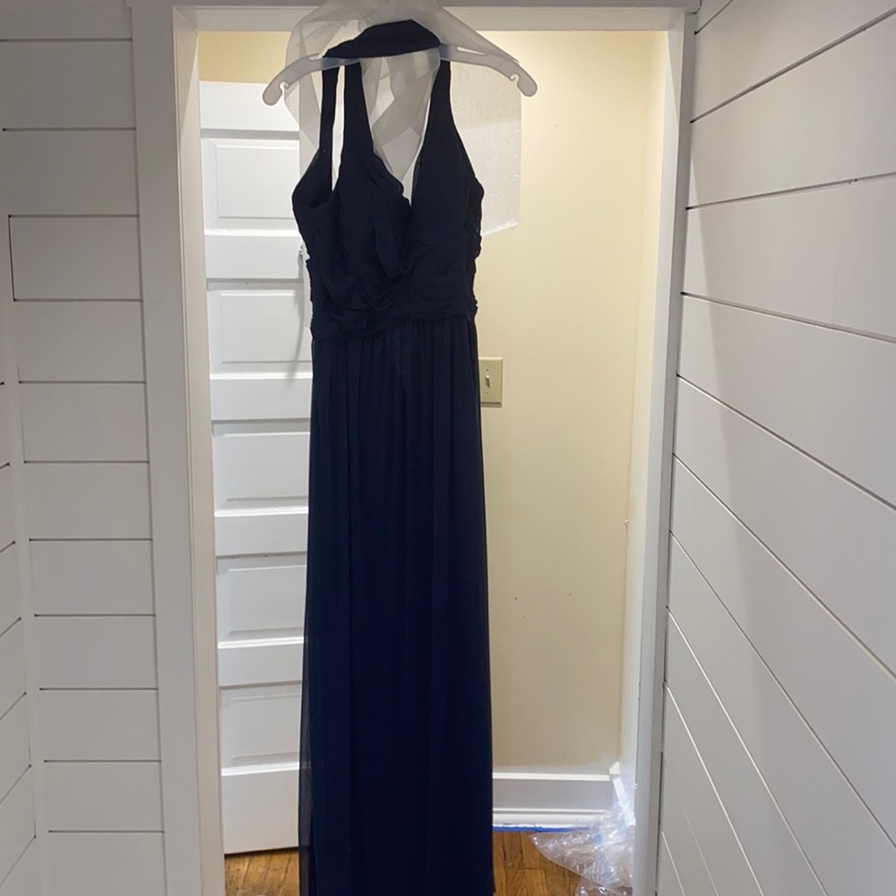 Marine Blue Bridesmaids dress